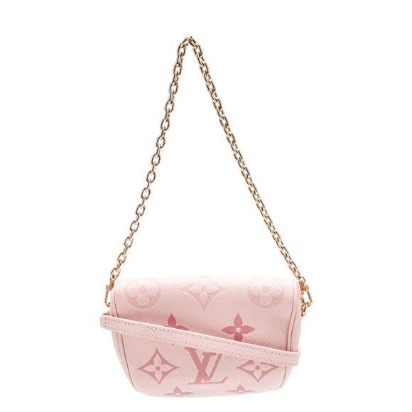 AUTH NIB Louis Vuitton Pink Mini Bumbag Empreinte Leather LG monogram LIMITED E - Picture 13 of 15